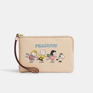Coach x Peanuts limited edition wristlet